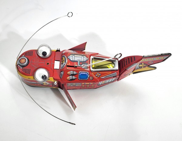 Raumschiff Space Whale rot