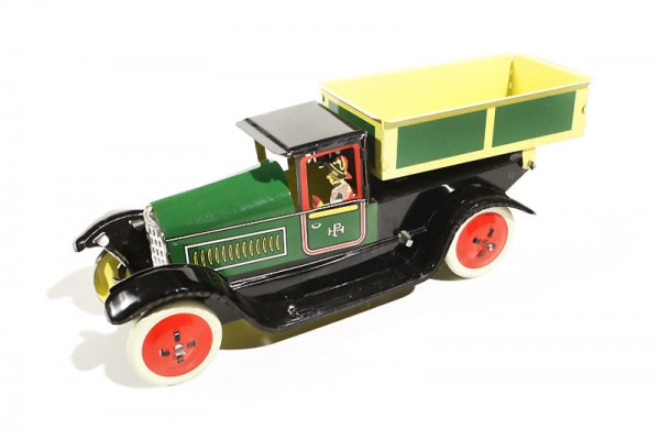 Truck dumper, green, 18 cm