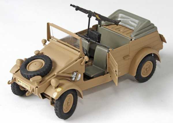 Auto, Kübelwagen, saharabraun, 17 cm 1:24 Made in Tschechien