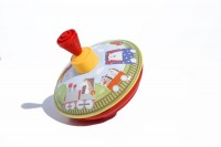 Toupie bourdonnante "Ferme", fabriquée en Tchéquie, 13cm Toupie bourdonnante "Ferme", fabriquée en Tchéquie, 13cm