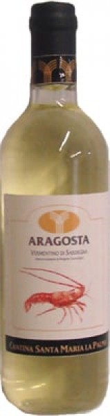 Miniatur Aragosta Flasche Magnet, 22*80mm, Made in Italy