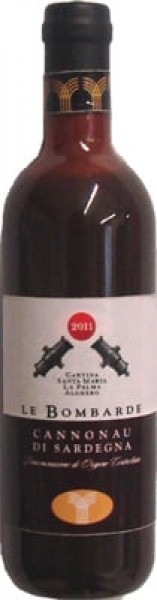 Miniatur Cannonau Flasche Magnet, 22*80mm, Made in Italy