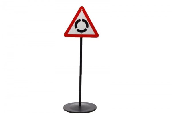 Traffic sign roundabout