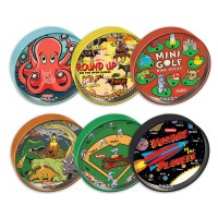 Set of 6 TIN BALL GAME 8 cm Set of 6 TIN BALL GAME 8 cm