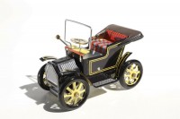 Auto Oldtimer Nostalgie m. Federwerk schwarz  Made in India Auto Oldtimer Nostalgie m. Federwerk schwarz  Made in India