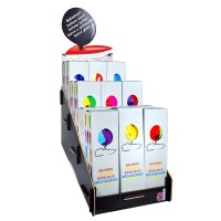 Display für Ballonboote inkl. 36 Booten farbl. sortiert Display für Ballonboote inkl. 36 Booten farbl. sortiert