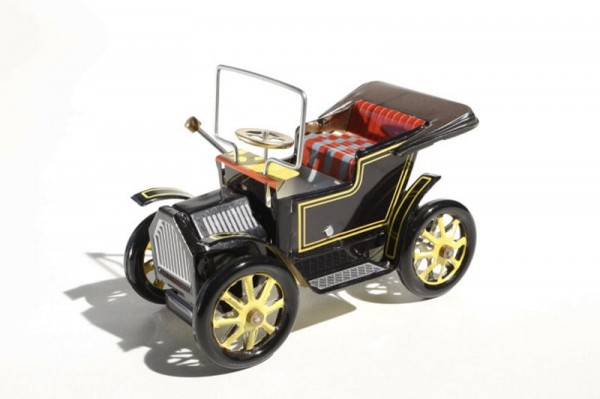 Auto Oldtimer Nostalgie m. Federwerk schwarz Made in India