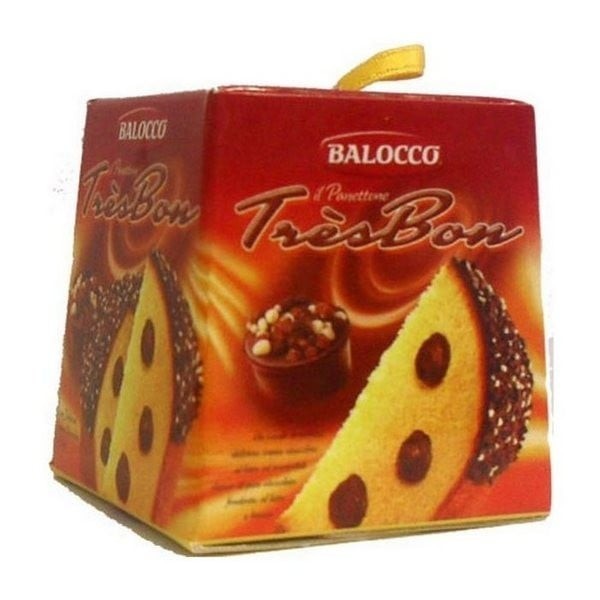 Miniatur Balocco Panettone Très Bon Magnet, 38*38*40mm, Made in Italy