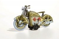 Moto Harley Davidson, verte Moto Harley Davidson, verte