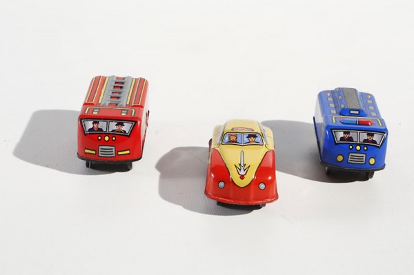 3 pieces Car Set Fire Brigade,