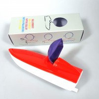 Bateau à ballon, rouge vif / coque blanche, Made in Germany Bateau à ballon, rouge vif / coque blanche, Made in Germany