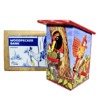 Vogelspardose Specht, Made in India Vogelspardose Specht, Made in India