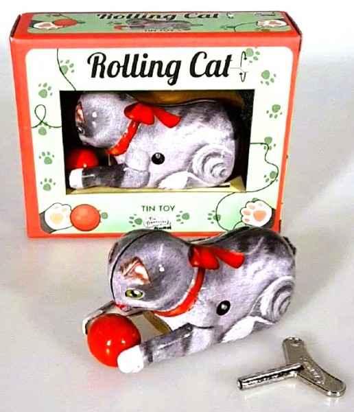 Cat with a ball, Made in India