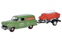 Opel Olympia mit Anhänger 1:43 Opel Olympia mit Anhänger 1:43