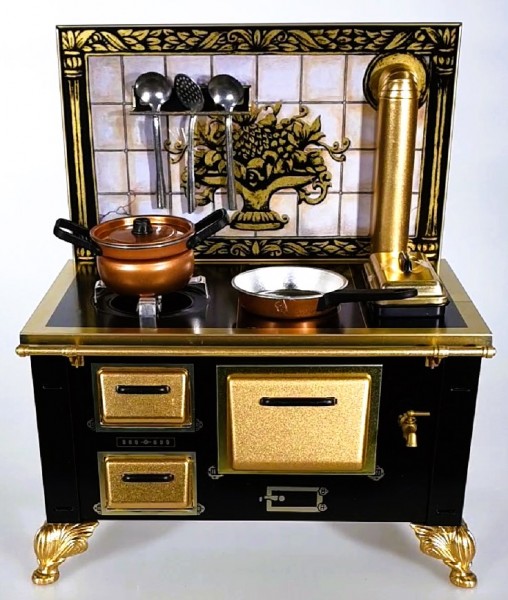 Stove 1:6 Nostalgia in Metal, Made in Germany