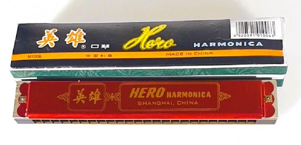 Mundharmonica BEE 48-Lochharmonica Made in China