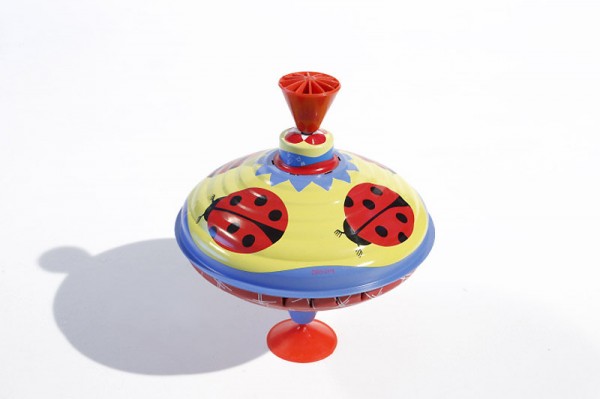 Humming Top &quot;Ladybug&quot;, Made in Czech Rep., 16cm