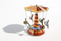 Dachkarussell aus Blech, klein, Made in India Dachkarussell aus Blech, klein, Made in India